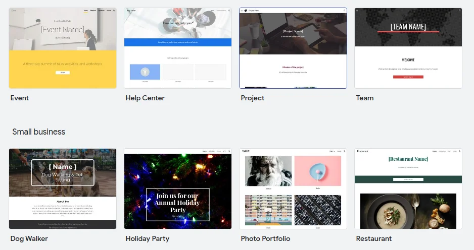 google sites
